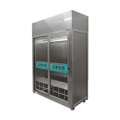 Armadio per la stanza pulita in acciaio inossidabile H14 HEPA 99,995% ISO 14644 & GMP Pharma Storage