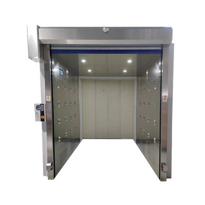 Porta ad avvolgimento rapido certificata UL/CE con velocità di 2,5 m/s per applicazioni aeroportuali e farmaceutiche