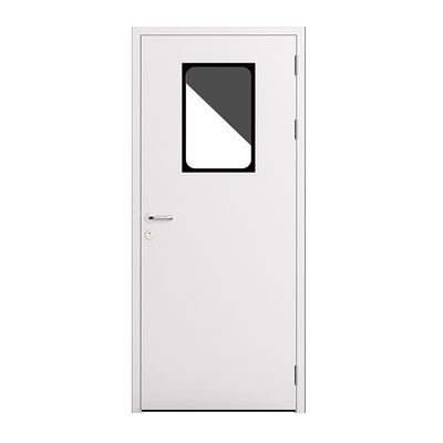 ISO 14644 Porta in acciaio da stanza pulita con sigillatura ermetica