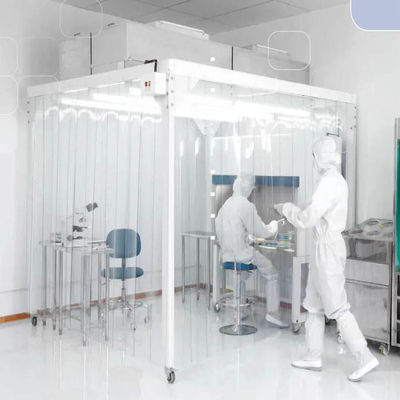 Classe 100 Iso 5 6 7 8 Gmp Camera pulita modulare Equipaggiamento di camera pulita farmaceutica portatile