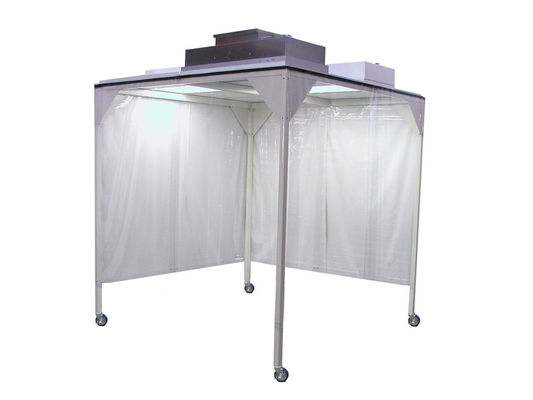 Classe 100 Cleanroom Booth: 99,995% di filtrazione HEPA.