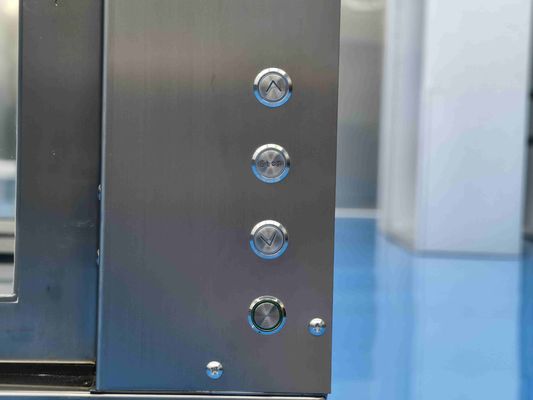 Porta di ascensore verticale cabina di passaggio di flusso laminare con filtro HEPA e costruzione in acciaio inossidabile SUS304