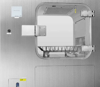 Camera passante VHP con sterilizzazione a perossido di idrogeno vaporizzato e struttura in acciaio inossidabile per camere bianche Certificato ISO CE UL RoHS