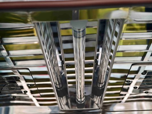 Fenestra di trasferimento di sterilizzazione a luce di xenon. 99,99% tasso di uccisione in 3 minuti. Passaggio di materiale sicuro in camera pulita, laboratorio e ospedale.
