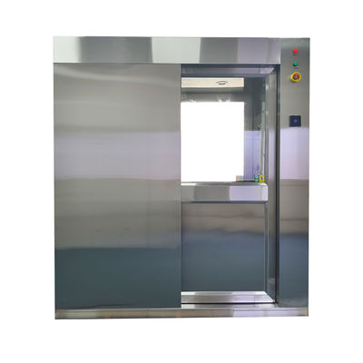Doccia d'aria intelligente con porta scorrevole e riconoscimento facciale | Sistema di decontaminazione del personale senza contatto