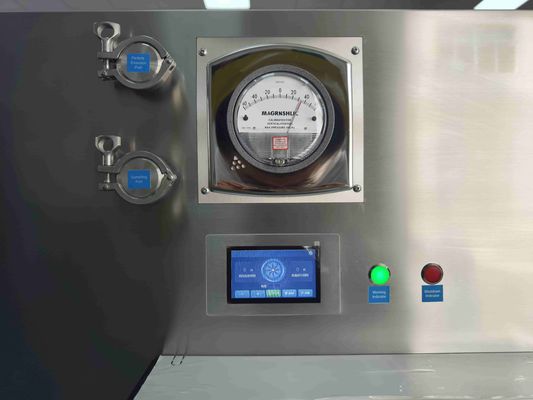 Casella di passaggio laminare a porta automatica con purezza dell'aria ISO classe 5 filtrata HEPA e porte scorrevoli motorizzate