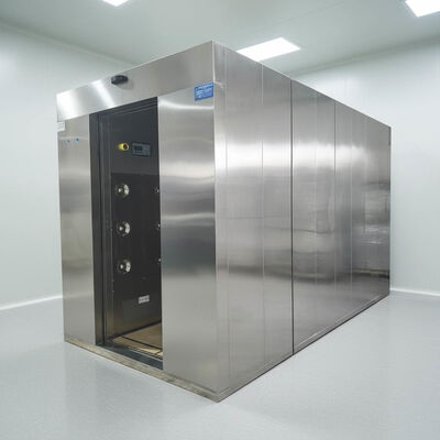 ISO 14644 Doccia d'aria industriale. Porta auto, acciaio pesante per fabbriche.