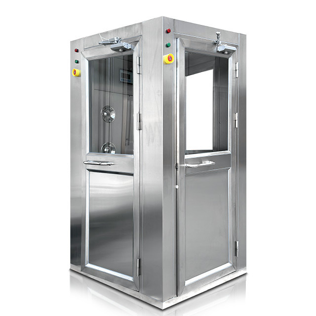 Customized Tre porte in acciaio inossidabile 304 Verticale flusso d' aria Sala pulita Sala doccia aria