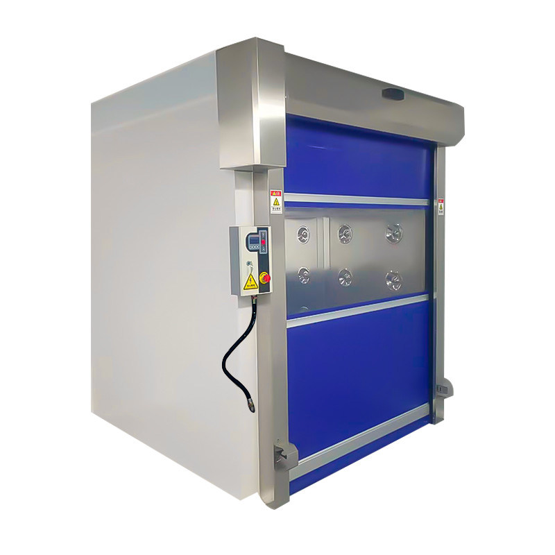 Doccia ad aria in acciaio inossidabile 304 completamente automatica con velocità dell'aria di 25-28 M/S e tempo di doccia regolabile da 0 a 99 secondi