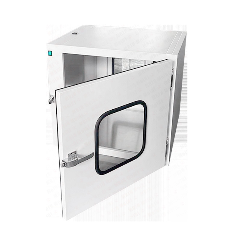 Laboratorio Sala pulita Pass Box con trattamento dell'arco interno e connessione senza soluzione di continuità per doccia di aria dinamica statica