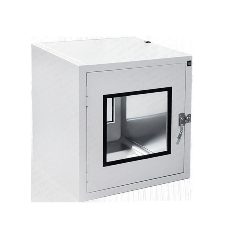 Single Gmp Embedded Static Pass Box Window Mechanical Interlock Per l'industria alimentare / ospedale