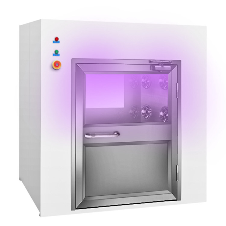 Casella di passaggio UV per applicazioni in camera pulita