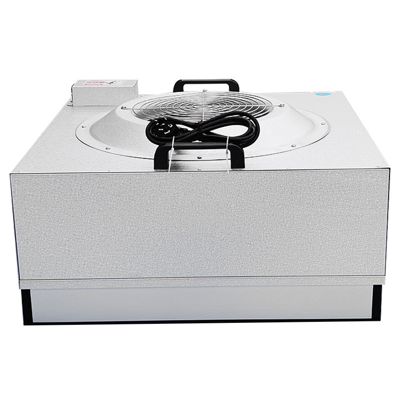 Unità di filtraggio del ventilatore FFU Sala pulita con telaio in lega di alluminio G3/G4 Filtro e connessione a secco di corsa e guasto riservata