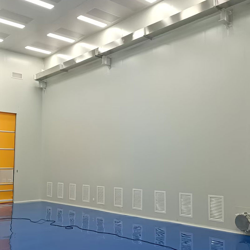 Sala pulita con approvvigionamento di aria fresca del 10%-30% e ISO5-ISO9 Personalizzabile per il controllo dell'inquinamento nella classe 1000-1000000