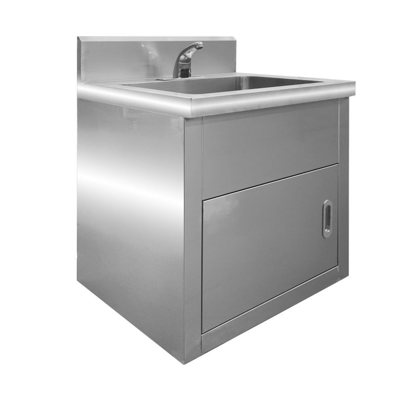 Lavabo a mano personalizzabile per singola persona in acciaio inossidabile 304 per pulizia e disinfezione