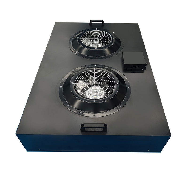 Unità di ventilatore a filtro FFU resistente alla corrosione Vernice a piastra fredda nera per stanza pulita