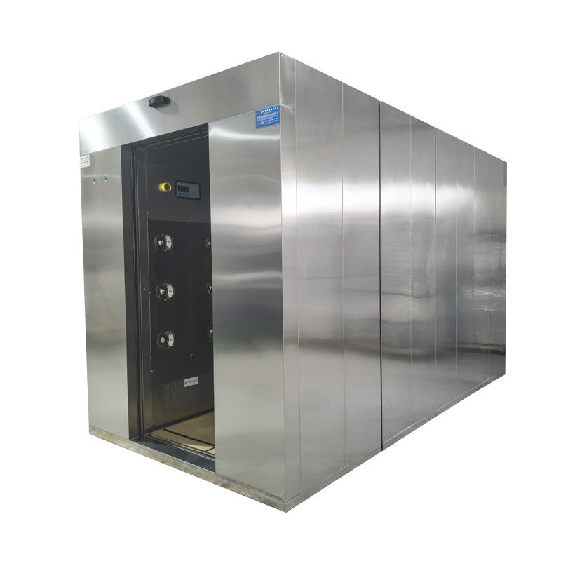 ISO 14644 Doccia d'aria industriale. Porta auto, acciaio pesante per fabbriche.