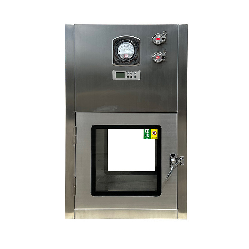 GMP-certificato 304 in acciaio inossidabile Laminar Flow Pass Box 1200x1070x1600mm per Pharma Cleanrooms