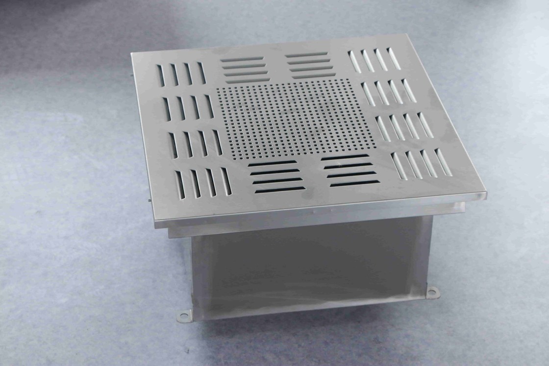 450×450×480 mm Sfoglio HEPA per ventilazione in camera pulita con costruzione resistente alla corrosione e installazione senza attrezzi