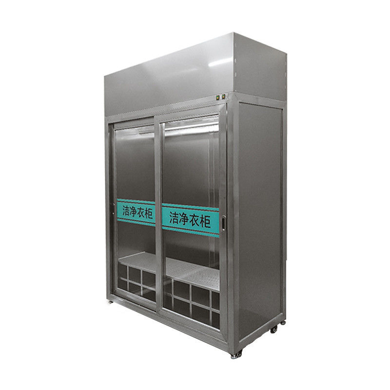 Armadio per la stanza pulita in acciaio inossidabile H14 HEPA 99,995% ISO 14644 & GMP Pharma Storage