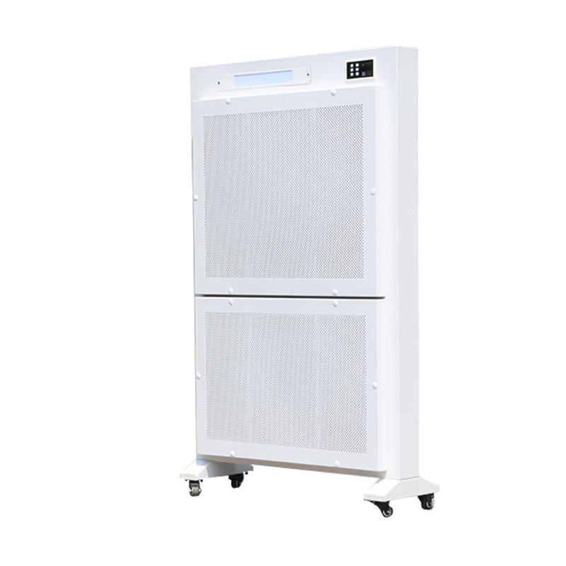 Schermo di disinfezione dell'aria di livello ospedaliero con tasso di eliminazione HEPA+UV-C e potenza di uscita di 120 W per ambienti certificati ISO 14644