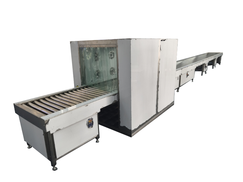 Box Passante con Doccia ad Aria per Trasporto con Rulli Motorizzati | Sistema di Trasferimento per Camera Bianca